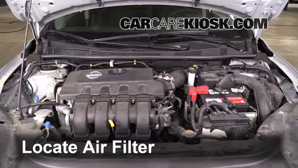 2013 Nissan Sentra SV 1.8L 4 Cyl. Filtre à air (moteur) Contrôle